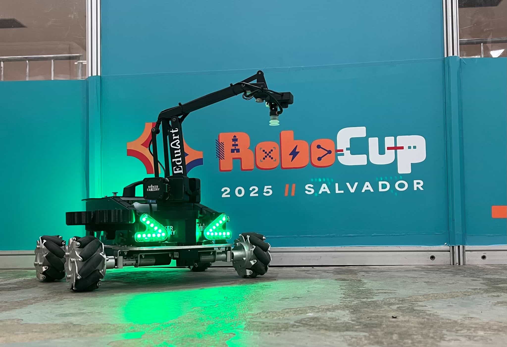 RoboCup 2025 podium