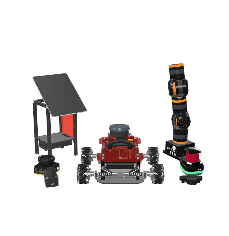 Eduard platform with SICK scanners and optional features